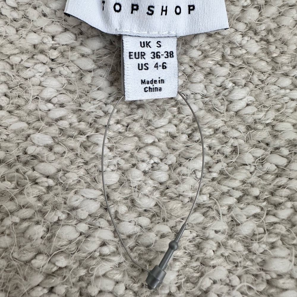 Topshop Fluffy Turtleneck Sweater - Picture 7 of 7